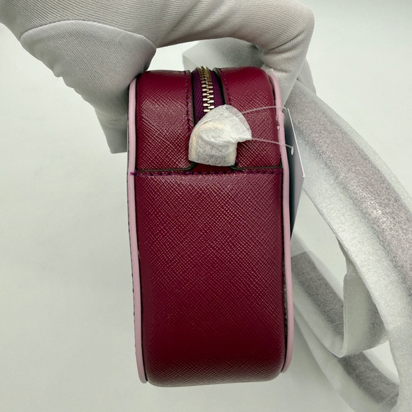 Kate Spade Oh Snap Mini Camera Bag Dark Raspberry - Picture 4 of 16